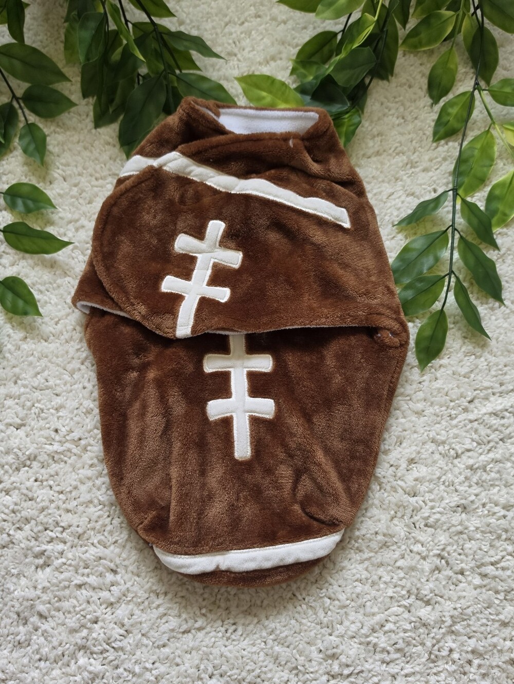 Baby Boy Football Swaddle